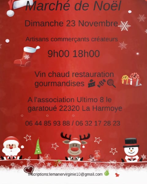 Marché de Noël La Harmoye