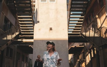 Déambulation et Théâtre