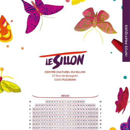 Centre Culturel Le Sillon plan de la salle