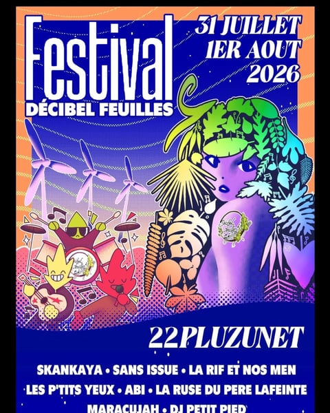 Décibel Feuilles 2026 affiche
