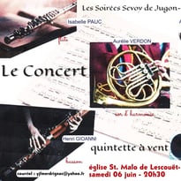 Les Soirées Sevoy de Jugon- les- Lacs ." Le Concert d' Euterpe".