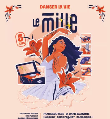 Festival Le Mille 2026 affiche