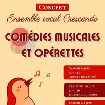 Ensemble Vocal Crescendo — Medleys de comédies musicales & chœurs d'opérettes d'Offenbach