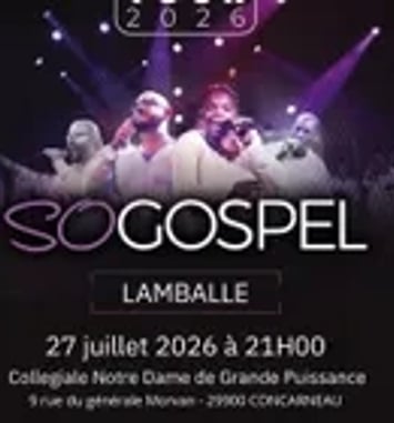 So Gospel et Tournée 2026