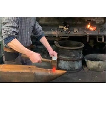 Atelier travail de forge