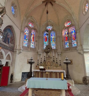 Visite de l'église Saint-Jean-Baptiste et de sa crypte