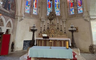 Visite de l'église Saint-Jean-Baptiste et de sa crypte