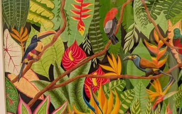Exposition Yvon Le Gars (peintures d'oiseaux) et Christian Blanchard (sculpture métal d'oiseaux)