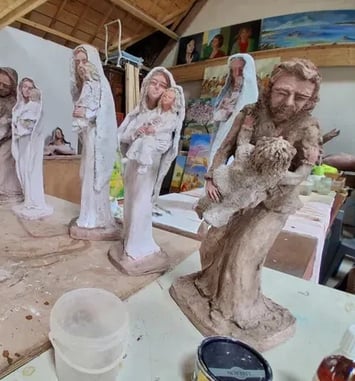 Exposition de Philippe de Sagazan (sculptures)