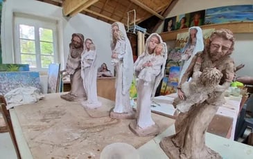Exposition de Philippe de Sagazan (sculptures)