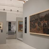 Visite du parcours permanent et de l'exposition temporaire