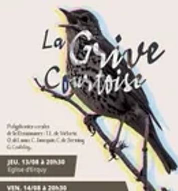 Quatuor vocal a capella La Grive Courtoise