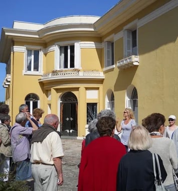Visite de la Villa du Caruhel