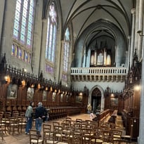 Déambulation en musique dans la chapelle du Bon Sauveur