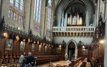 Déambulation en musique dans la chapelle du Bon Sauveur
