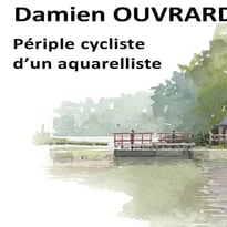 Exposition d'aquarelles réalisées le long des canaux bretons par un cyclo aquarelliste
