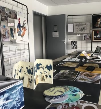 Portes ouvertes, atelier de peinture