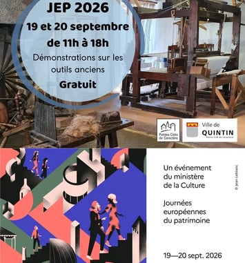 Visite et histoire du tissage des toiles de lin à Quintin