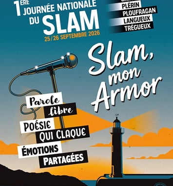 Slam mon Armor, festival national de Slam à Saint-Brieuc