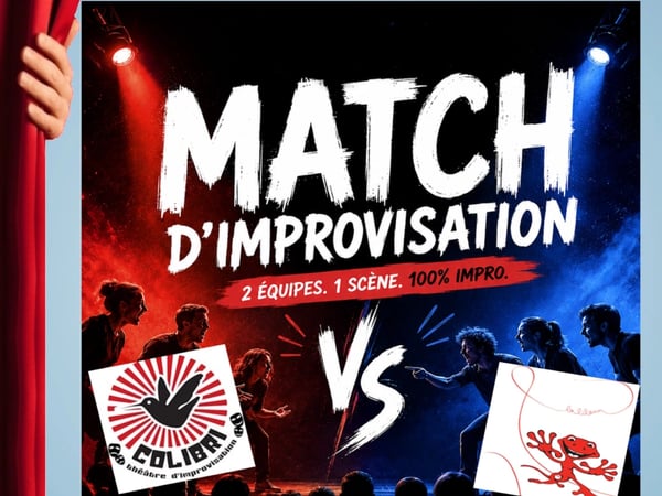 Match d'improvisation entre le Colibri de St Brieuc et La Lilann de Lannion