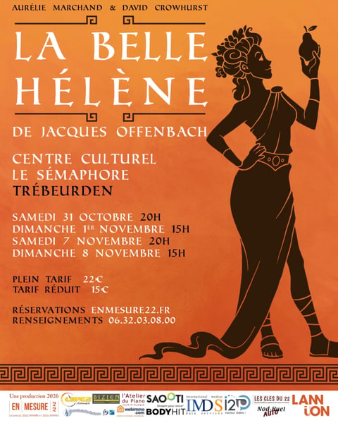 La Belle Hélène d'Offenbach par la Troupe Barbe Bleue (association En Mesure 22)