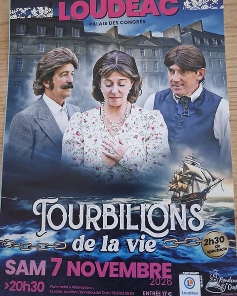 Spectacle Rondeau de l'Oust - Tourbillons de la vie
