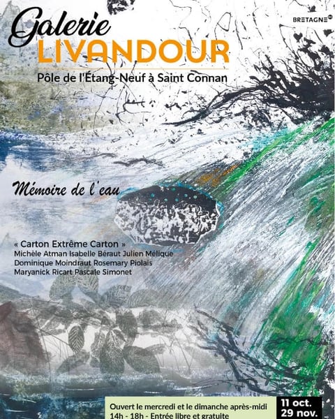 Exposition temporaire "Mémoire de l'eau" par le collectif Carton Extrême Carton