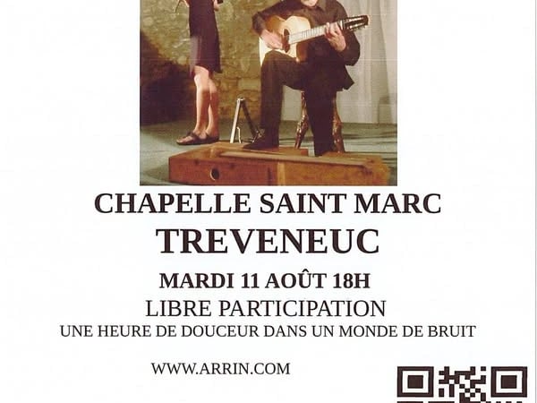 Duo Arrin - Le périple musical d'un guitariste virtuose foudroyé par un AVC - Église Saint-Jacques