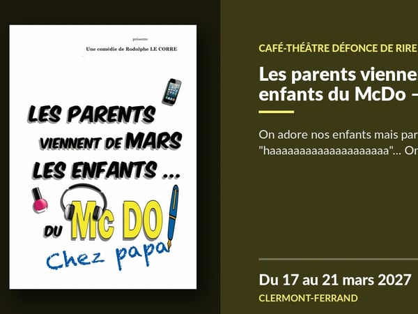Les parents viennent de Mars les enfants du mac do chez Papa