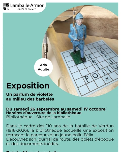 Exposition "Un parfum de violette au milieu des barbelés"
