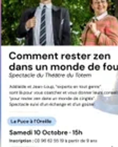 Comment rester zen dans un monde de fous ?