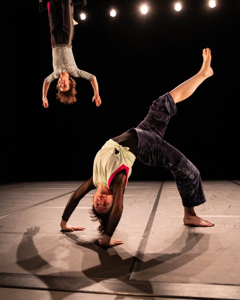 Festival Mini-Mômes Maxi-Mômes - Spectacle de danse et de cirque : En haut en bas