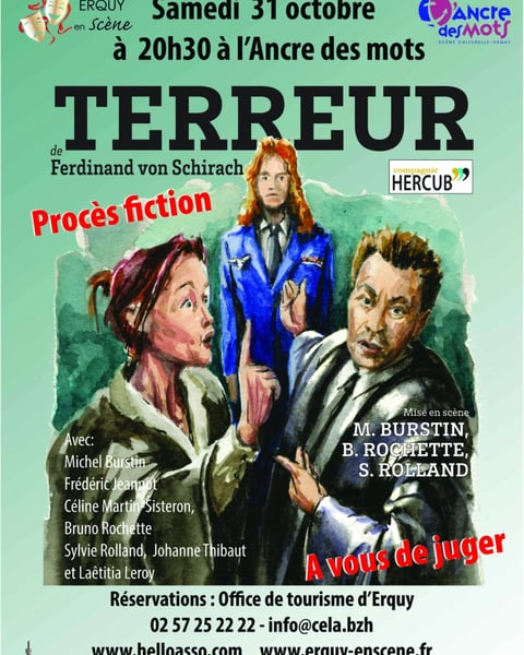 Terreur, procès fiction