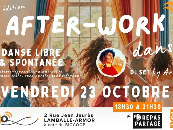 Nouveau - 1ère édition : Afterwork dansé !
