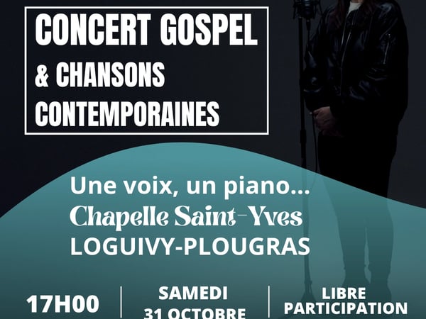 Concert Gospel & Chansons contemporaines à Loguivy-Plougras